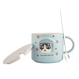 3D Cat Ceramic Mug