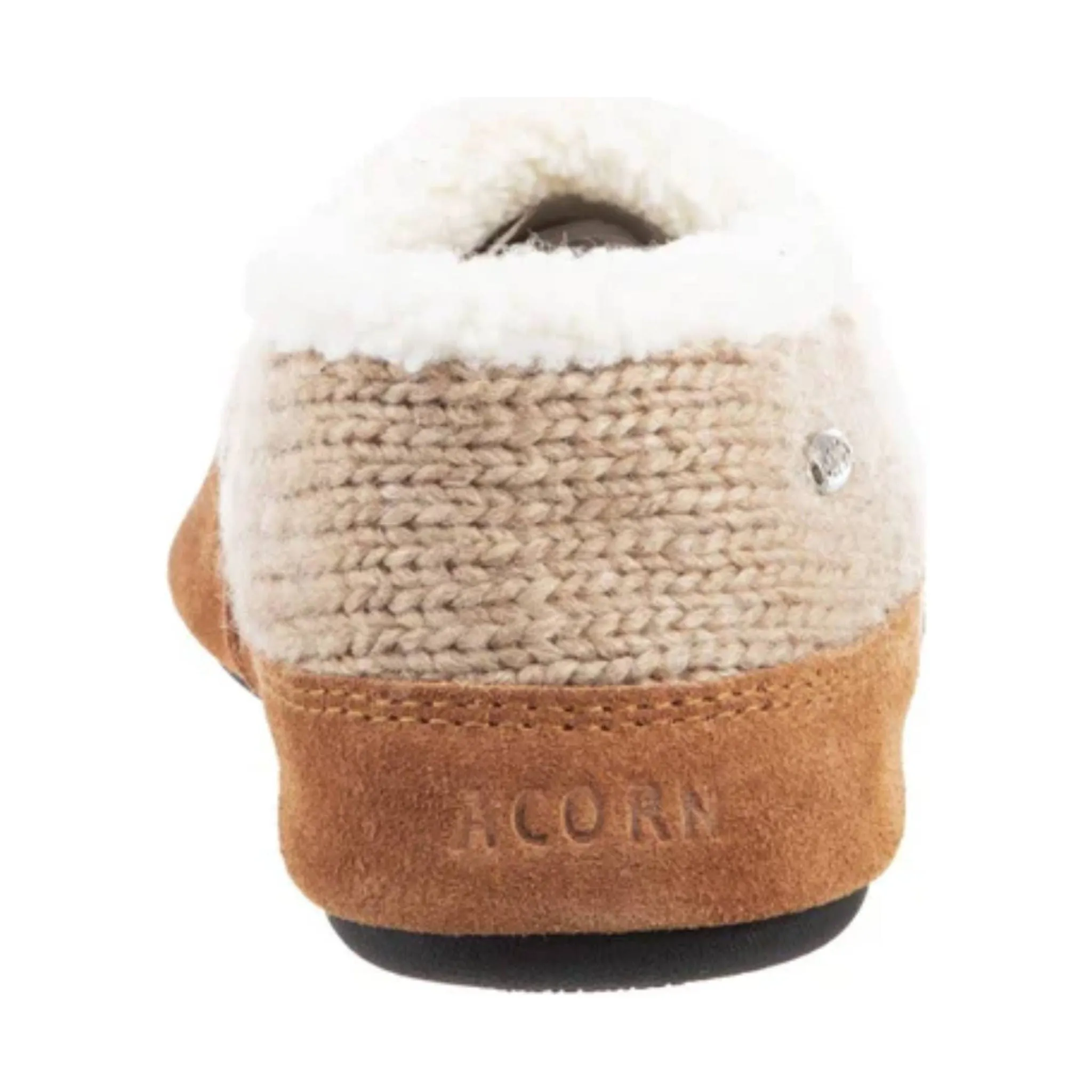 Acorn Women's Nordic Moc Slipper - Nordic Oatmeal Heather FINAL SALE