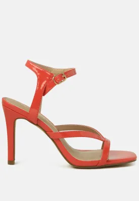 Agnese High Heeled Ankle Strap Sandals