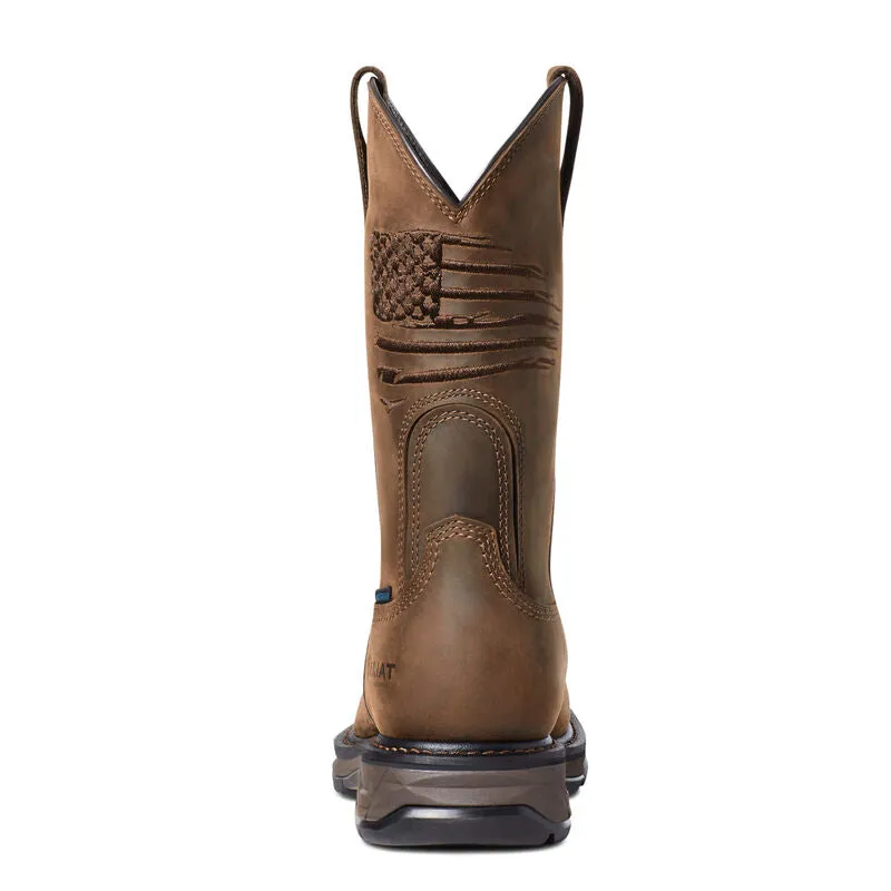 Ariat WorkHog XT Patriot Waterproof Carbon Toe Work Boot