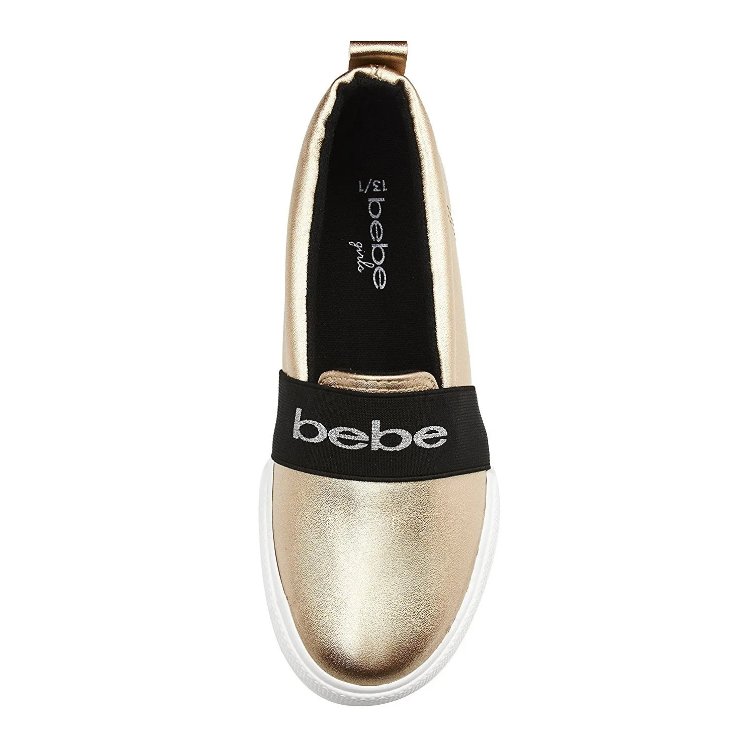 bebe Girls Big Kid Casual Fashion Slip On Sneakers