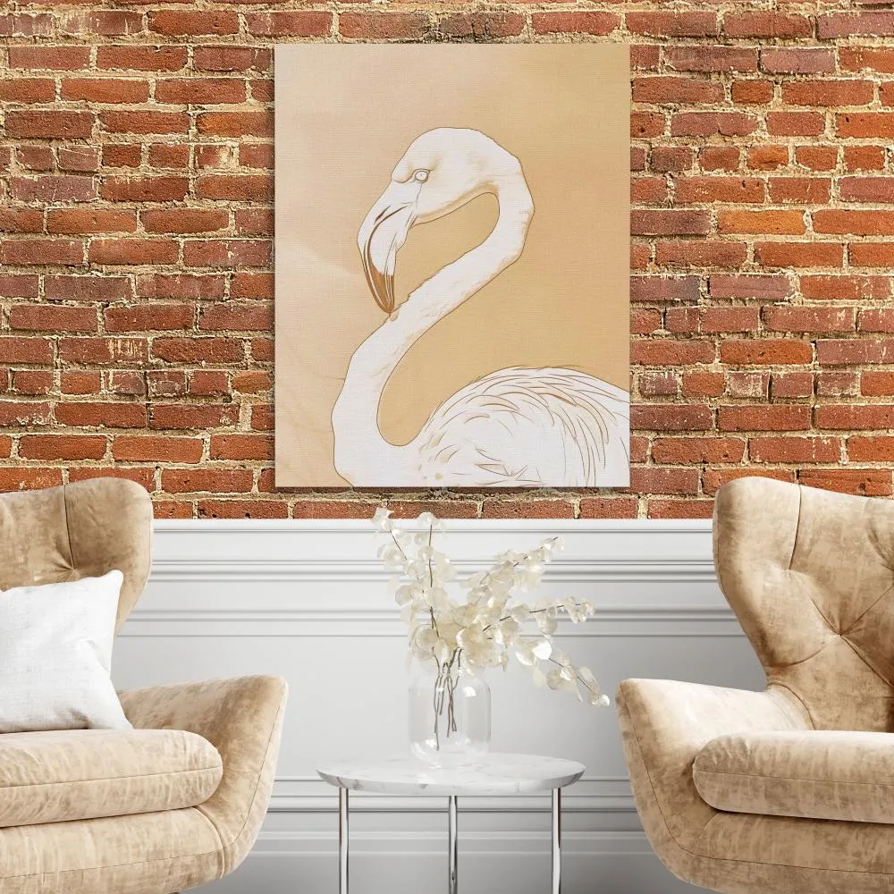 Beige Flamingo