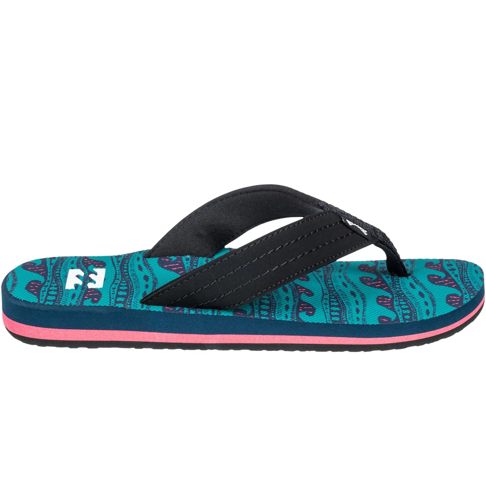 Billabong Kids All Day Theme Flip Flops