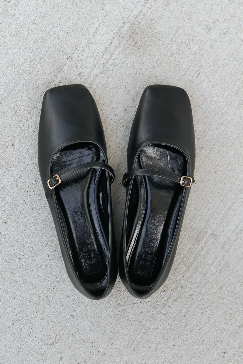 Black Adele Ballet Flats