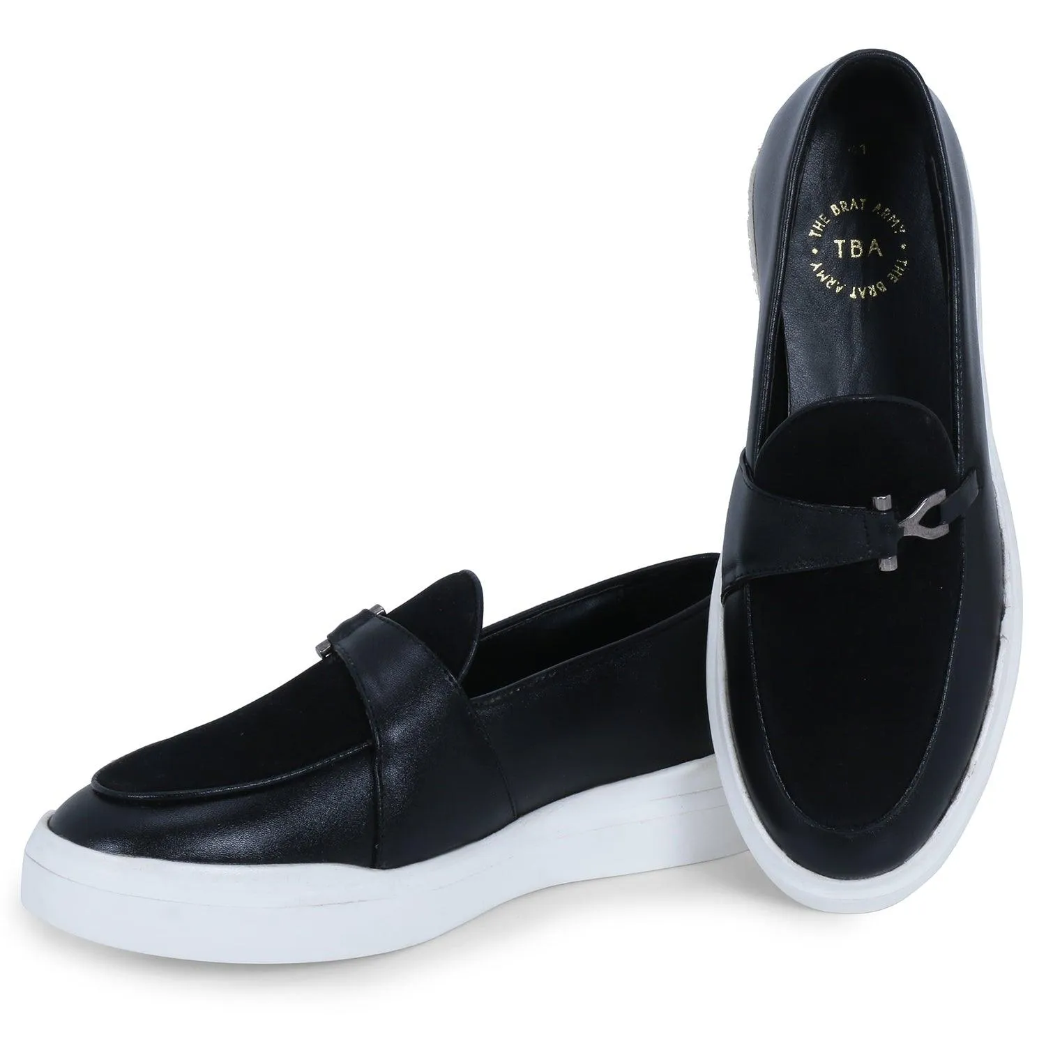 Bon Cross Strap Black Classic Sneakers