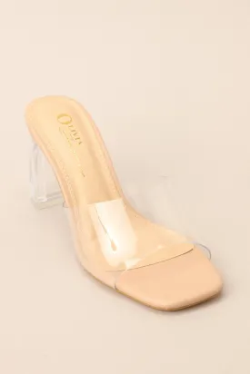 Bring Down The House Clear Heels