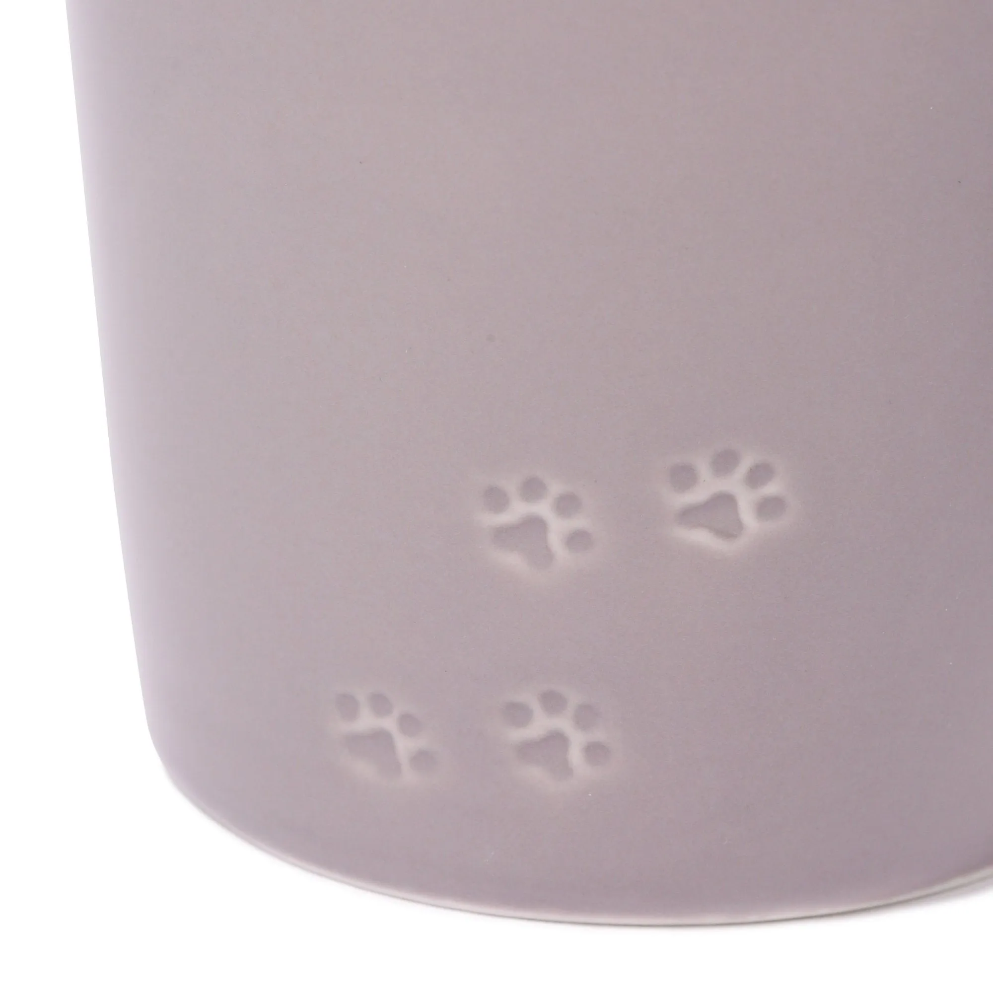 Cat Figure Mug Gray