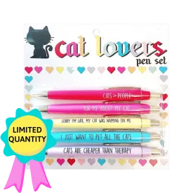 Cat Lovers Pen Set