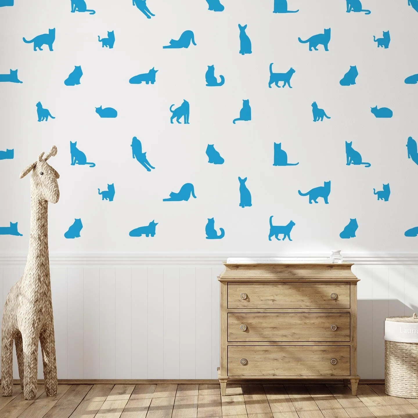 Cat Silhouette Wall Decals