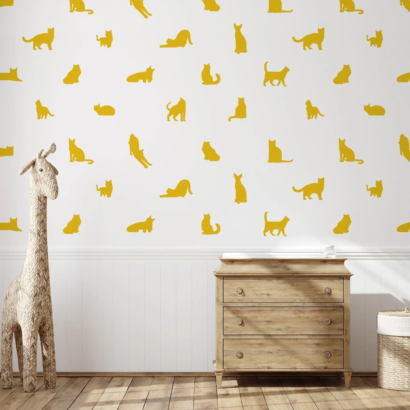 Cat Silhouette Wall Decals