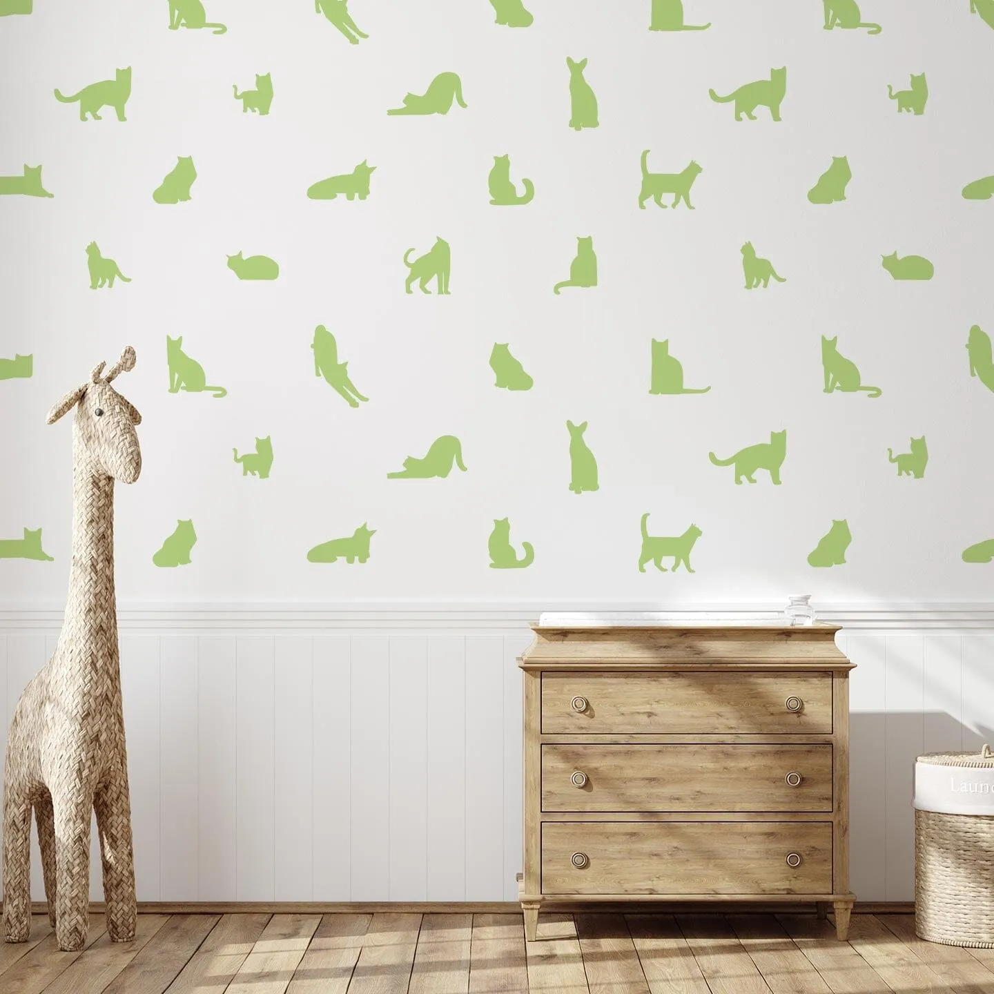 Cat Silhouette Wall Decals