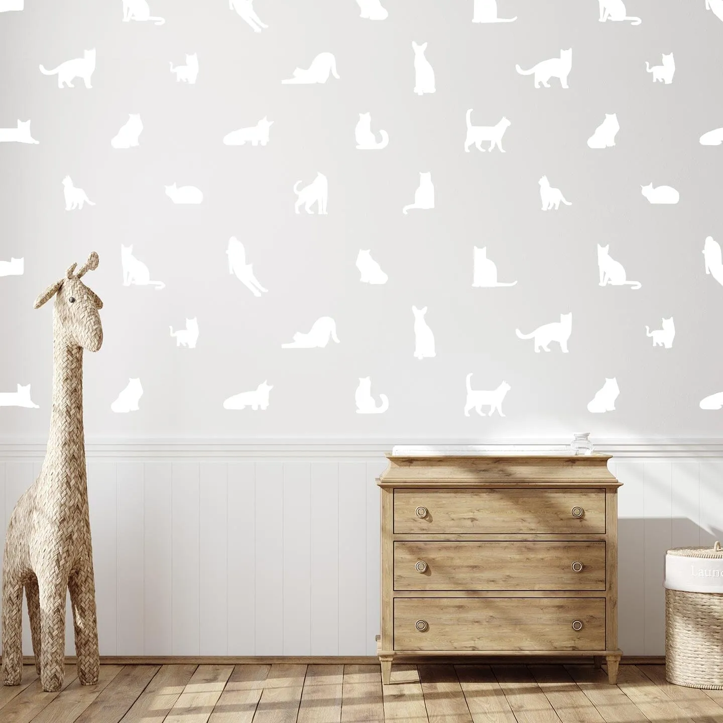 Cat Silhouette Wall Decals