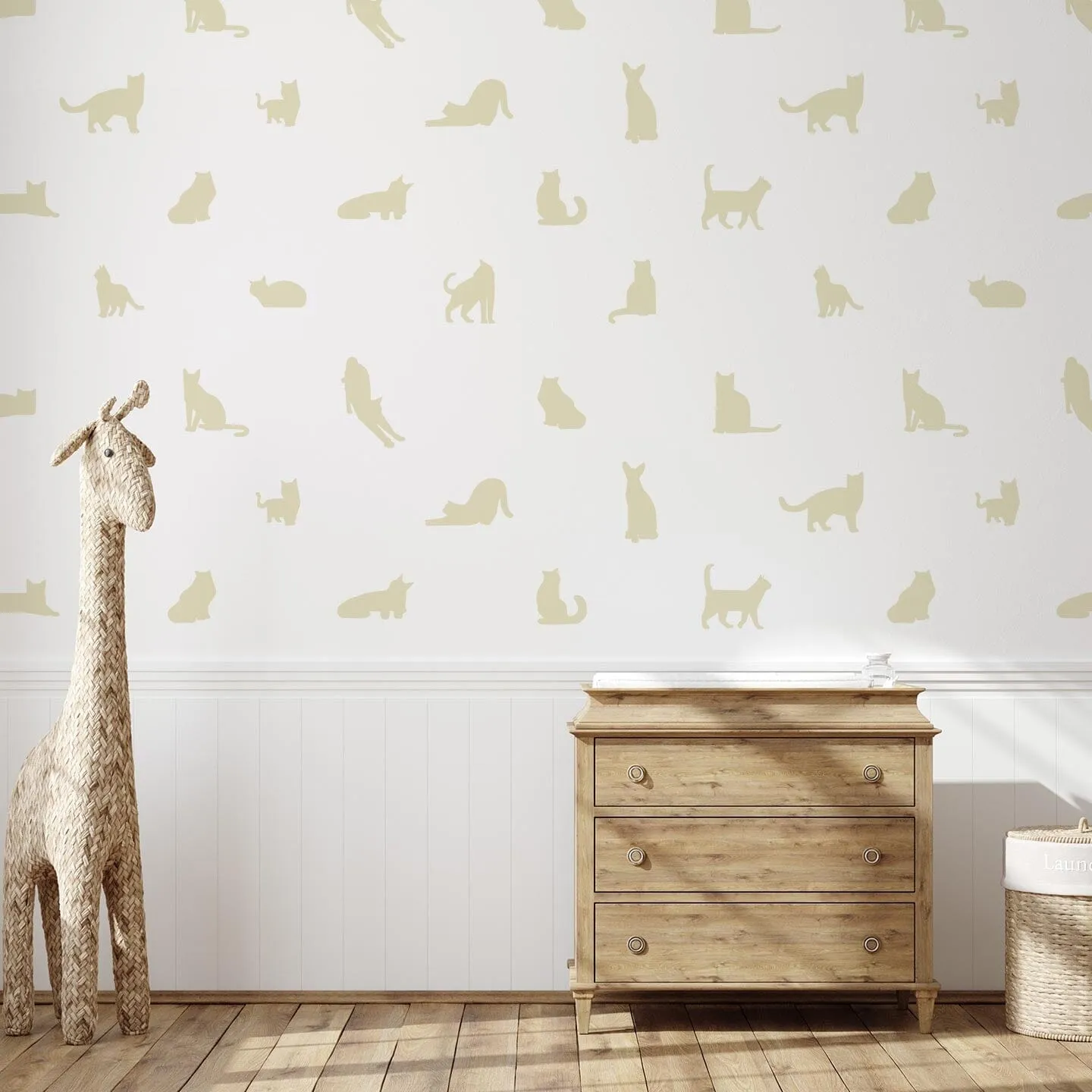 Cat Silhouette Wall Decals