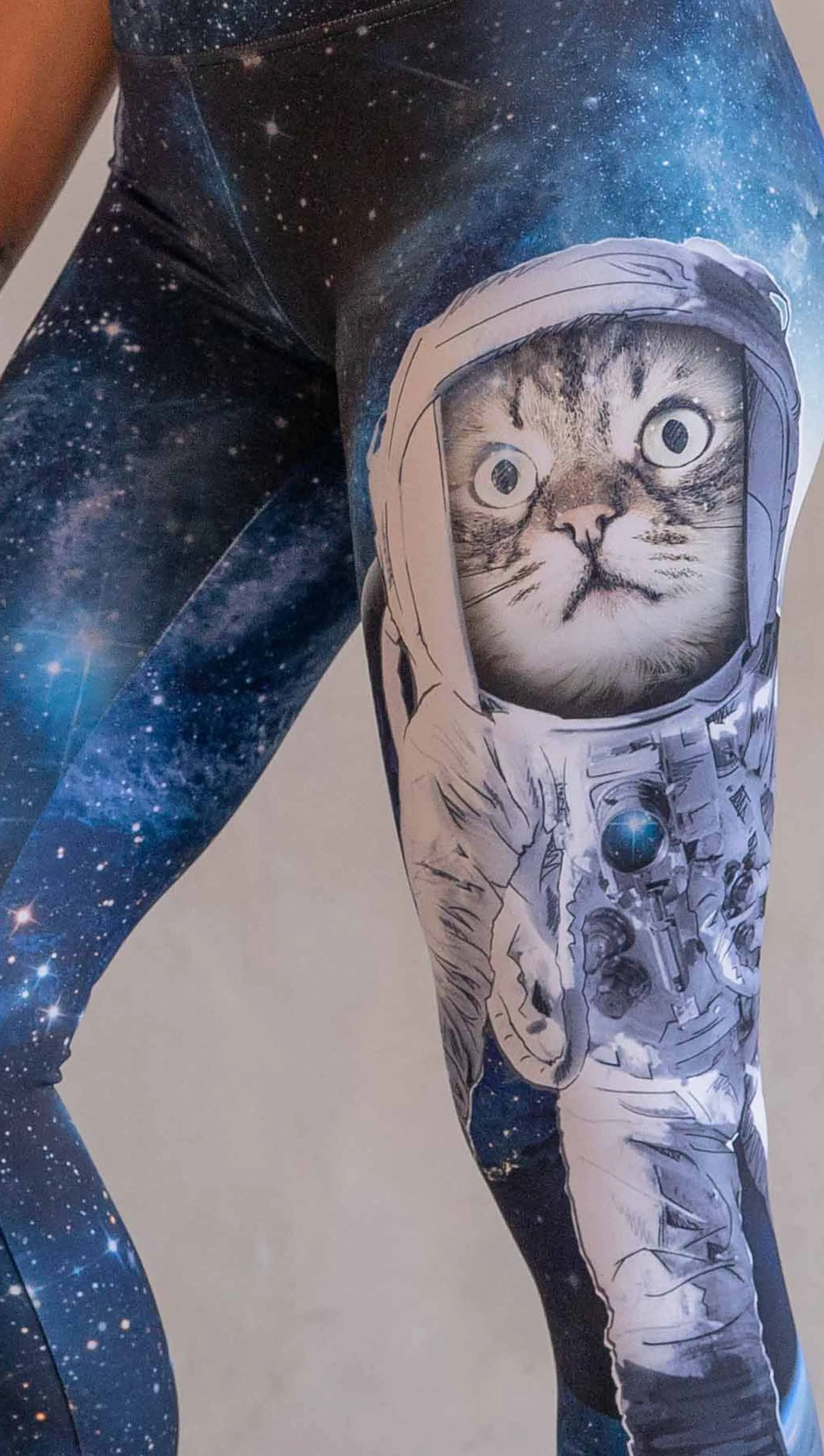 Catstronaut (Space Cat) - Athleisure Leggings