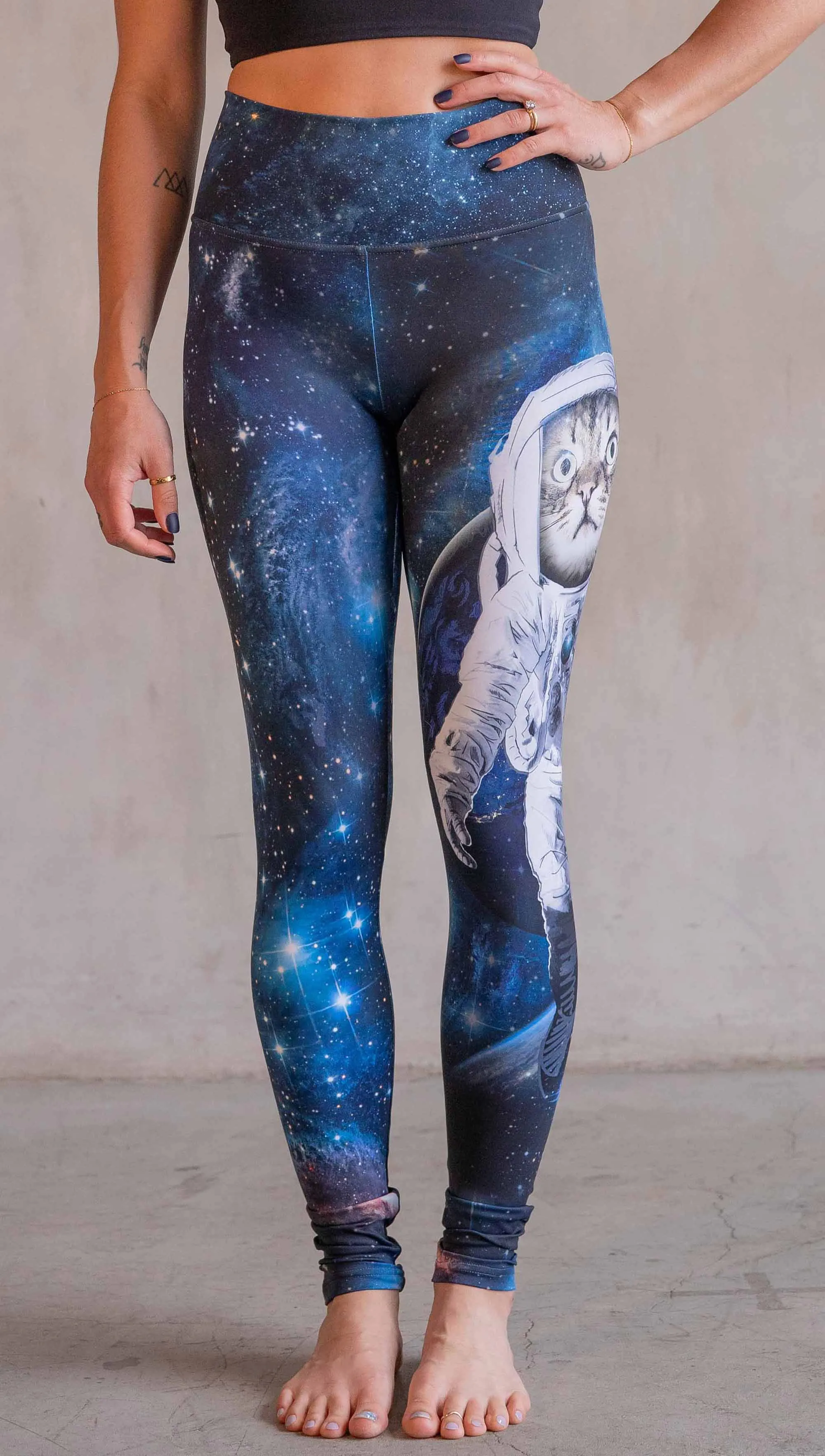 Catstronaut (Space Cat) - Athleisure Leggings