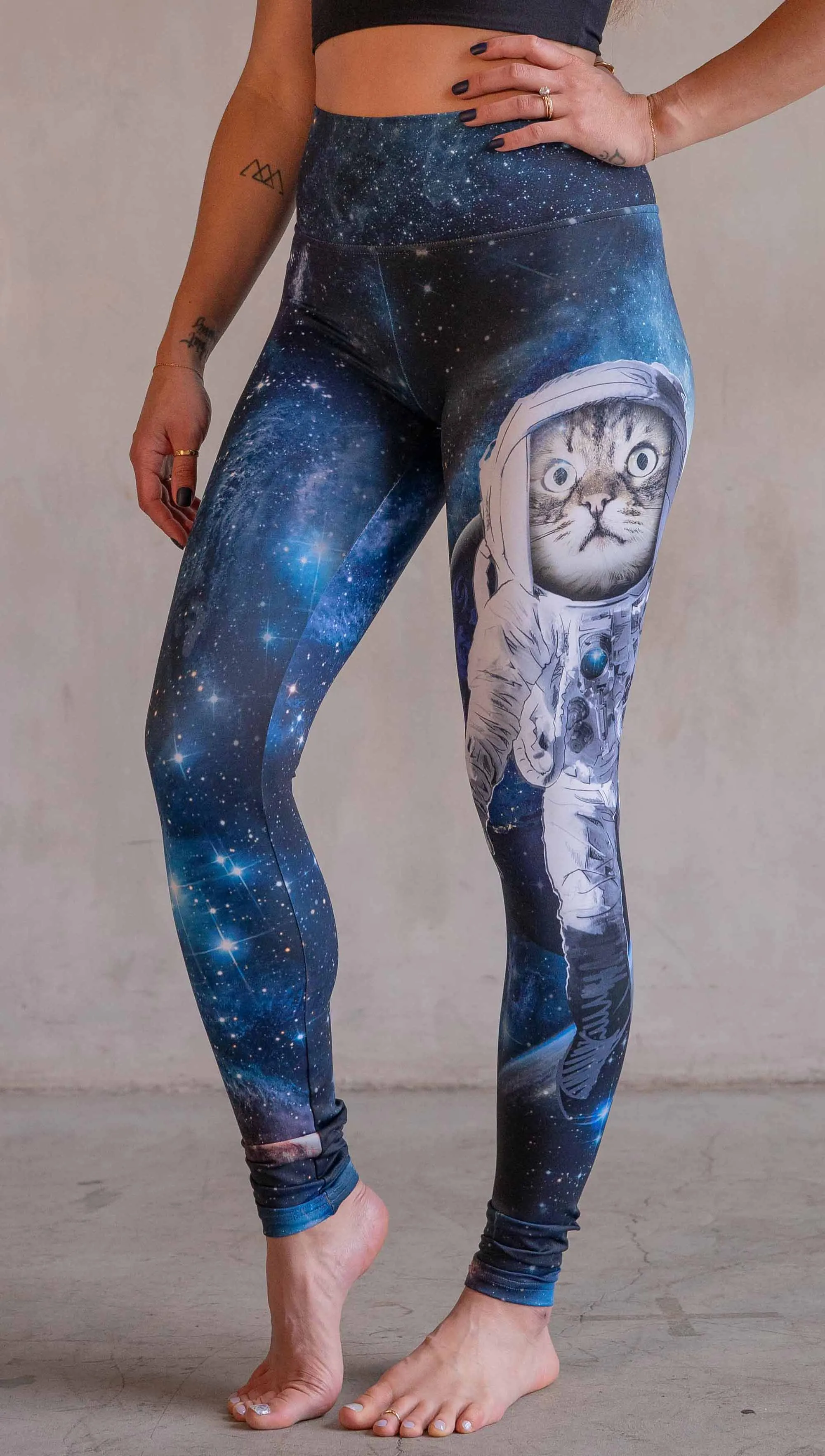 Catstronaut (Space Cat) - Athleisure Leggings