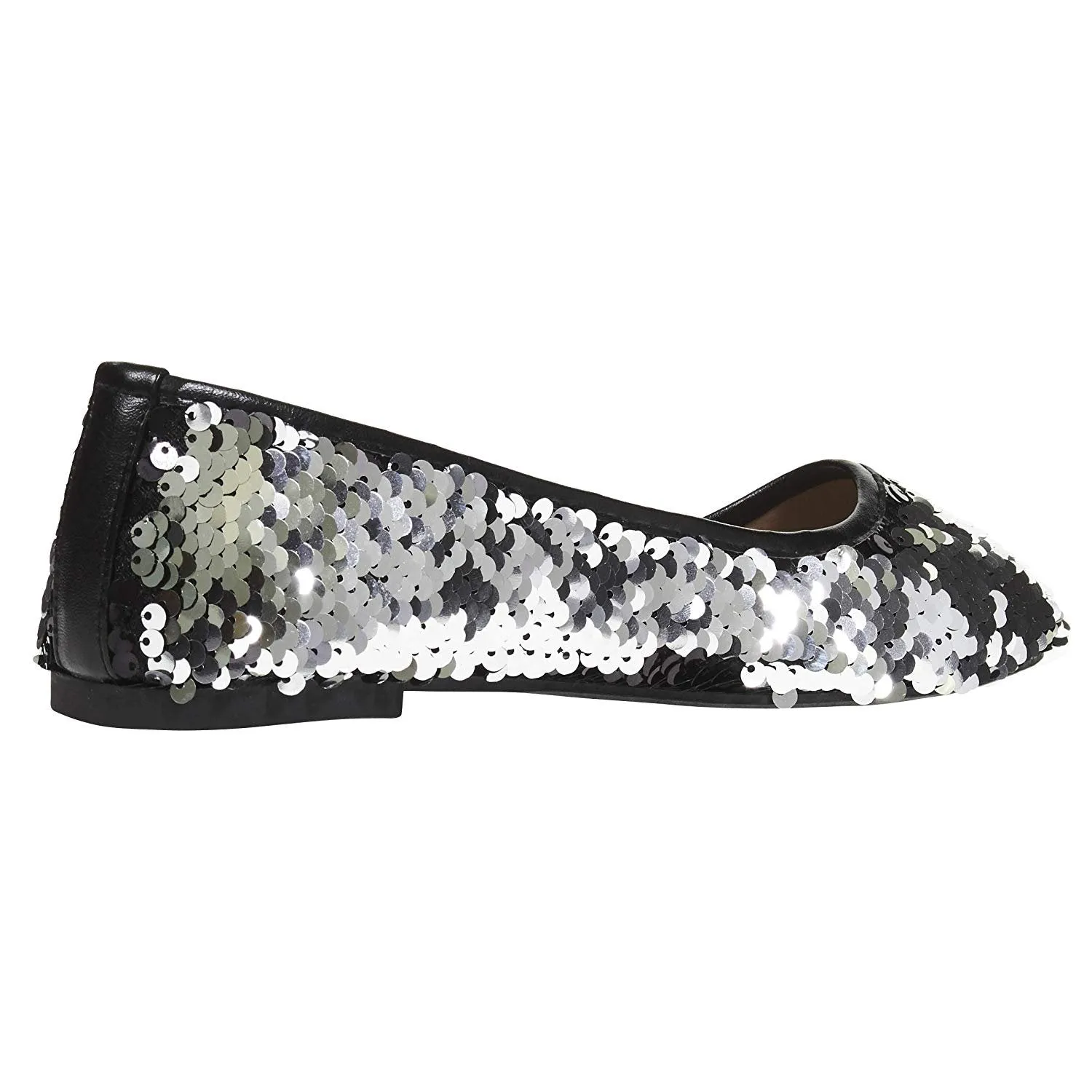 Chatties Women's Ballet Flats with Reversible Sequins Slip-On Shoes