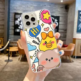 Cute Cartoon Printed Silicone case