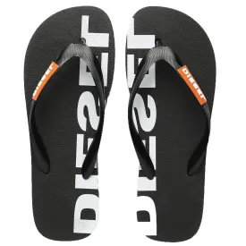 Diesel SA Briian Flip Flops Sandals  -  Black