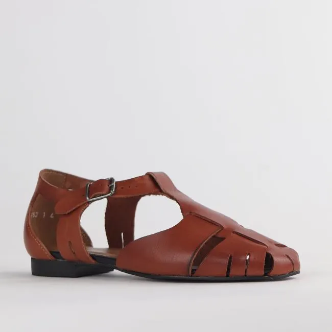 Fisherman Sandal in Chestnut - 12674