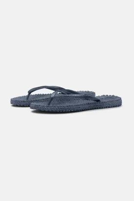 Flip Flop With Glitter - Indigo