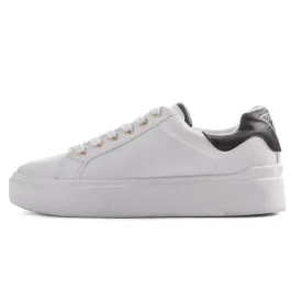 GUESS Perhaps Low-Top Platform Sneakers Women - WHTBLK