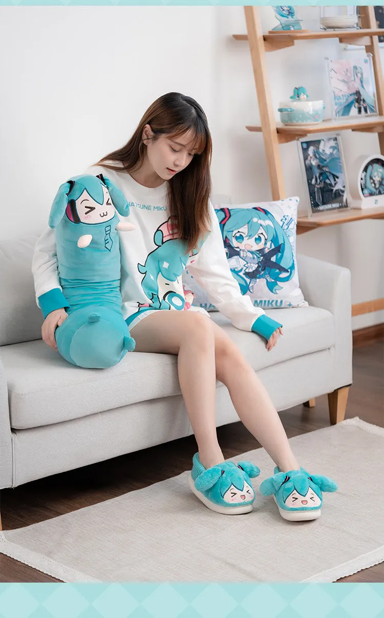 Hatsune Miku - Hatsune Miku Happy Home Series Plush Slippers Moeyu