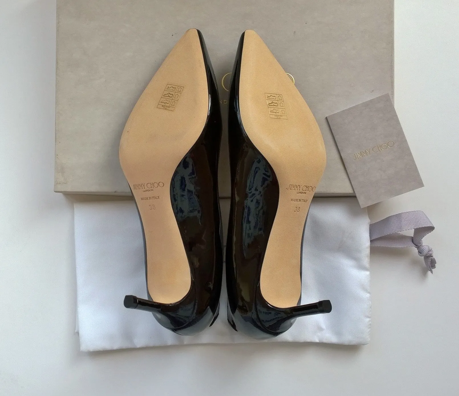 Jimmy Choo Romy 60 Black Patent Heels  sale pumps