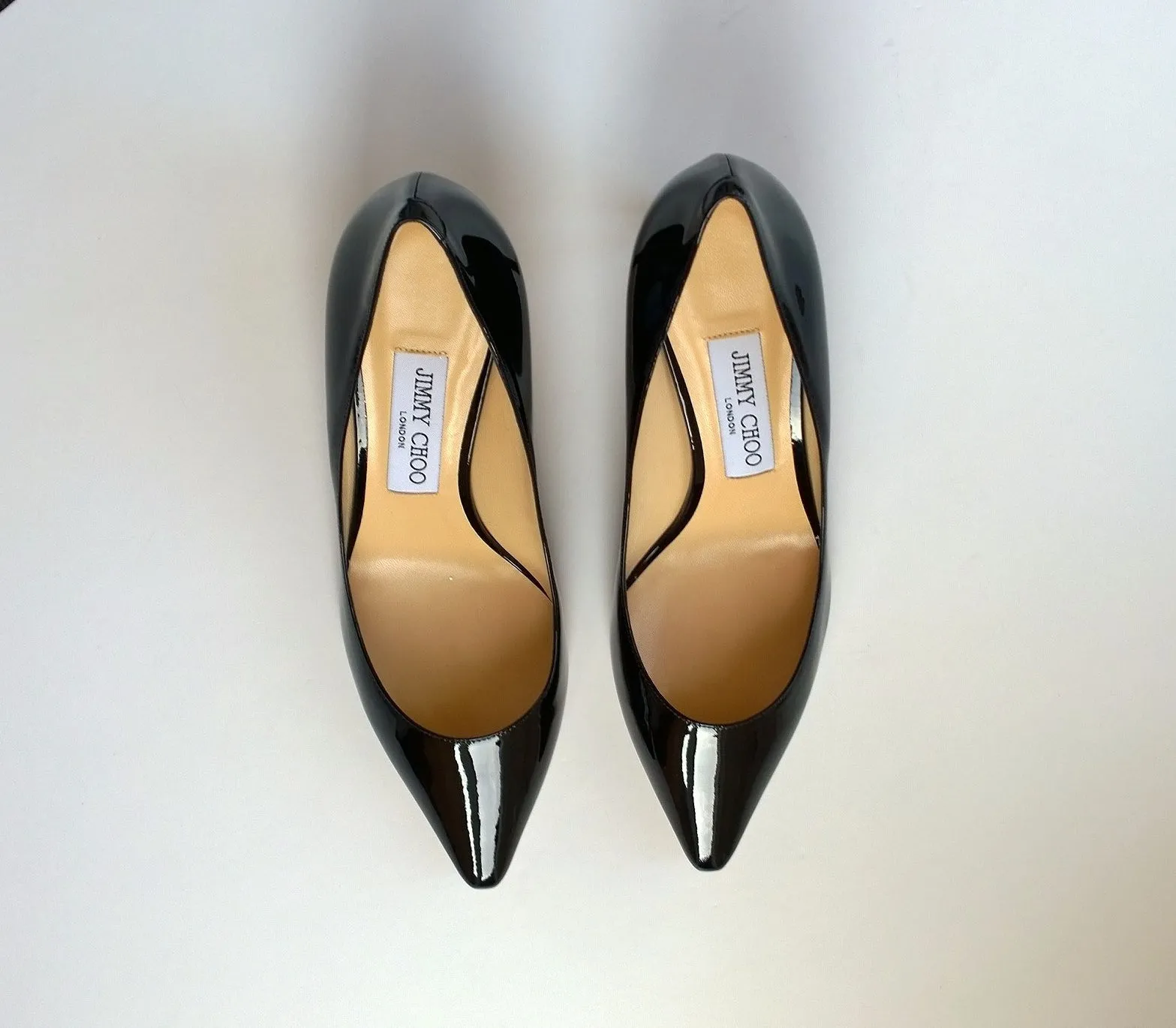 Jimmy Choo Romy 60 Black Patent Heels  sale pumps