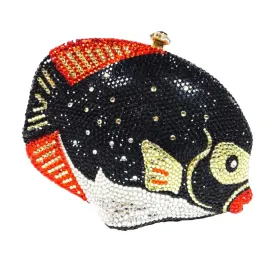 KATHRINE BAUMANN Beaded Limited Edition Fish Clutch