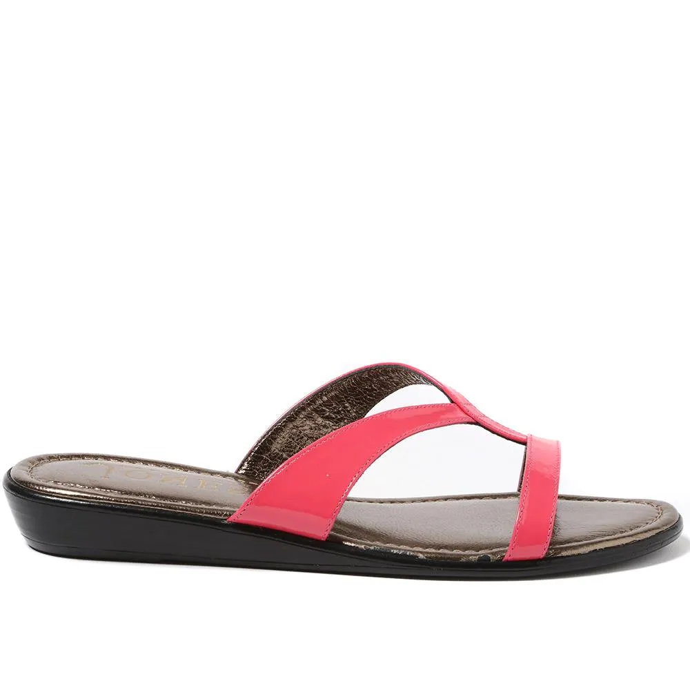 Klevina Leather Sandals - KLEVINA1 / 322 091