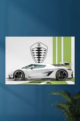 KOENIGSEGG JESKO ATTACK | SOLID CARS #02 | CAR POSTERS