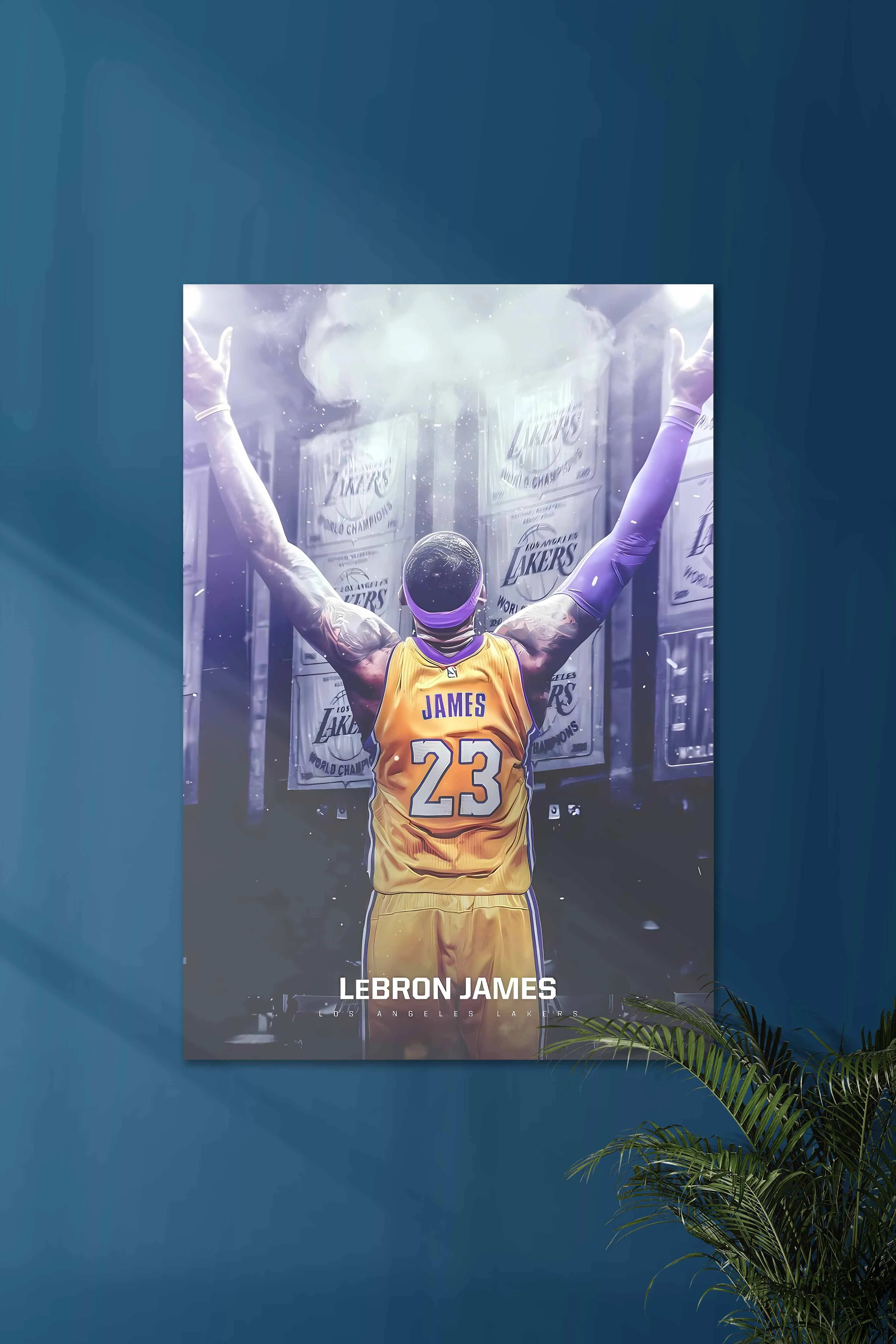 Los Angeles Laker x James | LeBron James | Basketball Poster