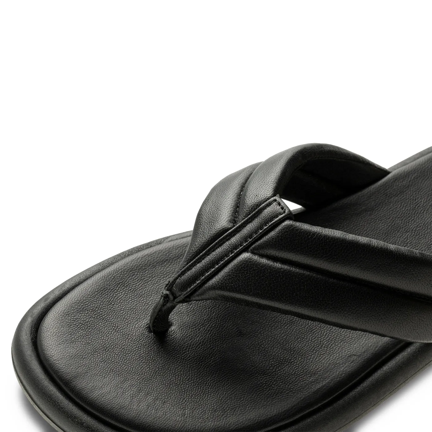 Lotta sandal leather - BLACK