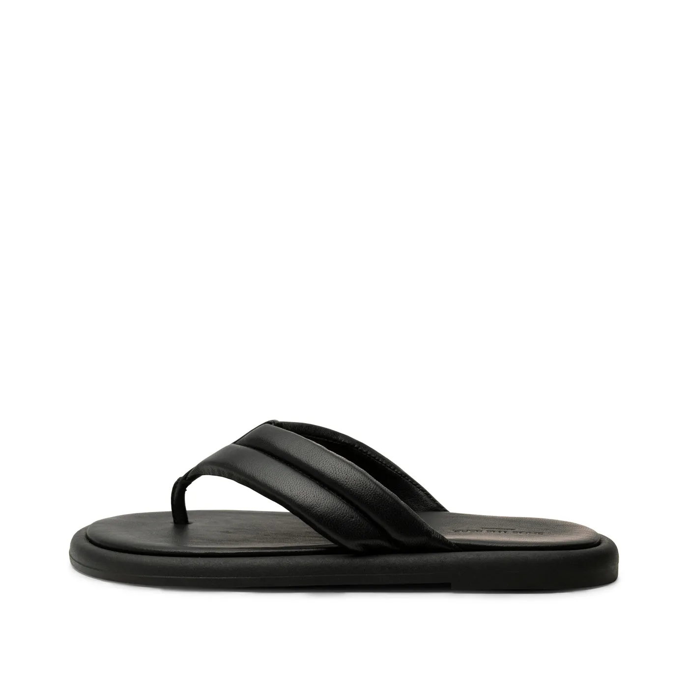 Lotta sandal leather - BLACK