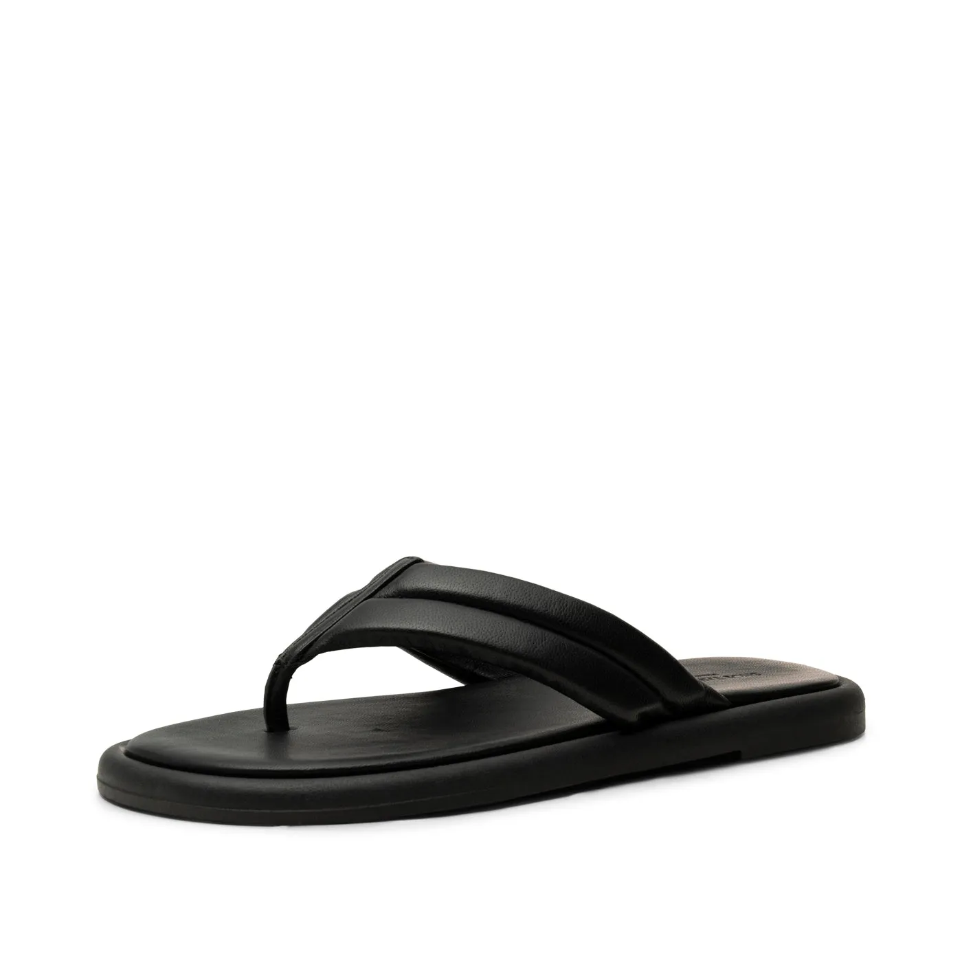 Lotta sandal leather - BLACK