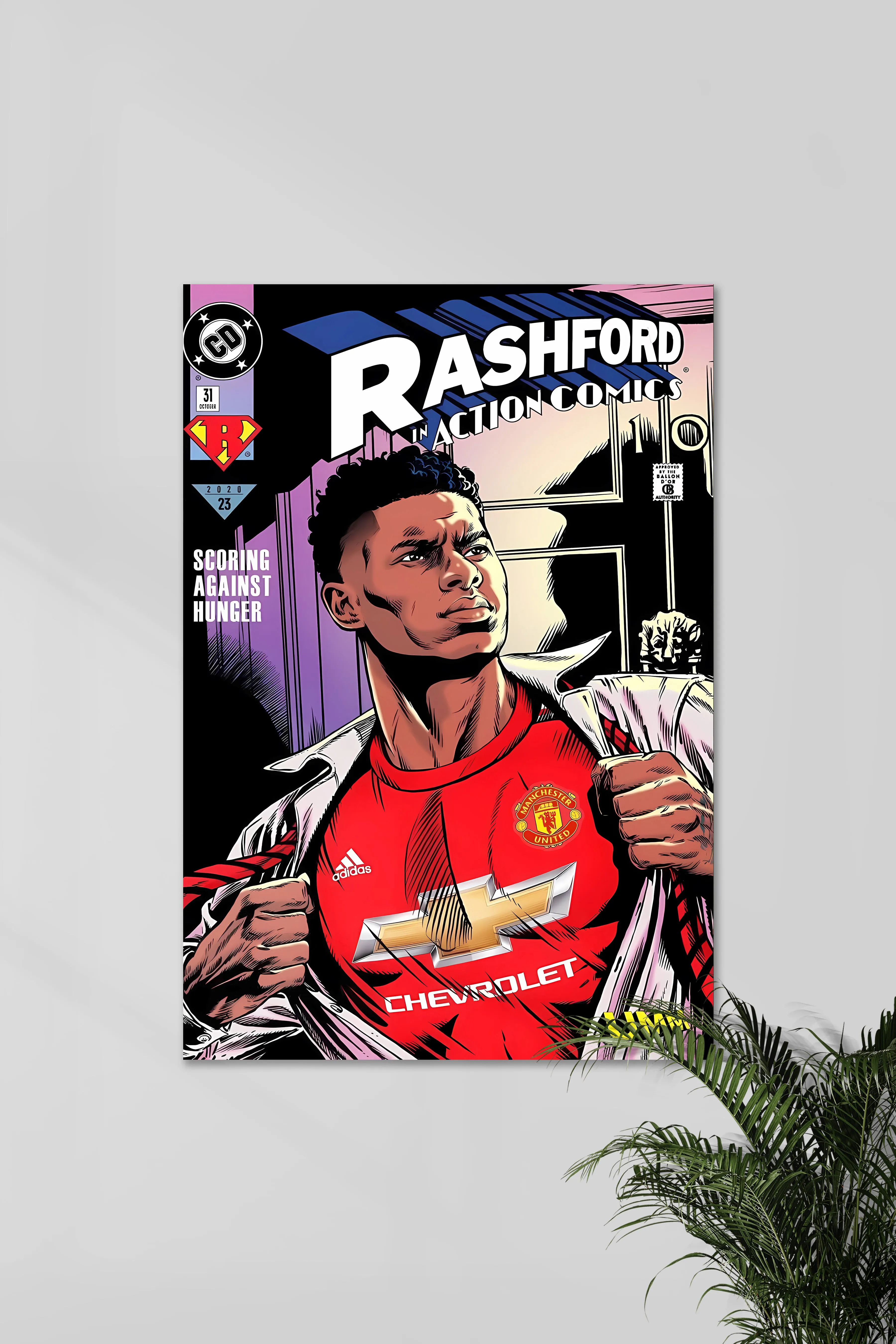 MARCUS RASHFORD | MANCHESTER UNITED | FootBall Poster