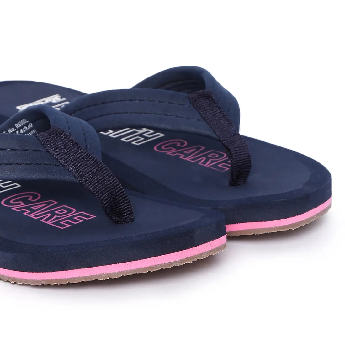 Paragon Casual Footwear for Women | Navy Blue Slippers for Walking & Everyday Use