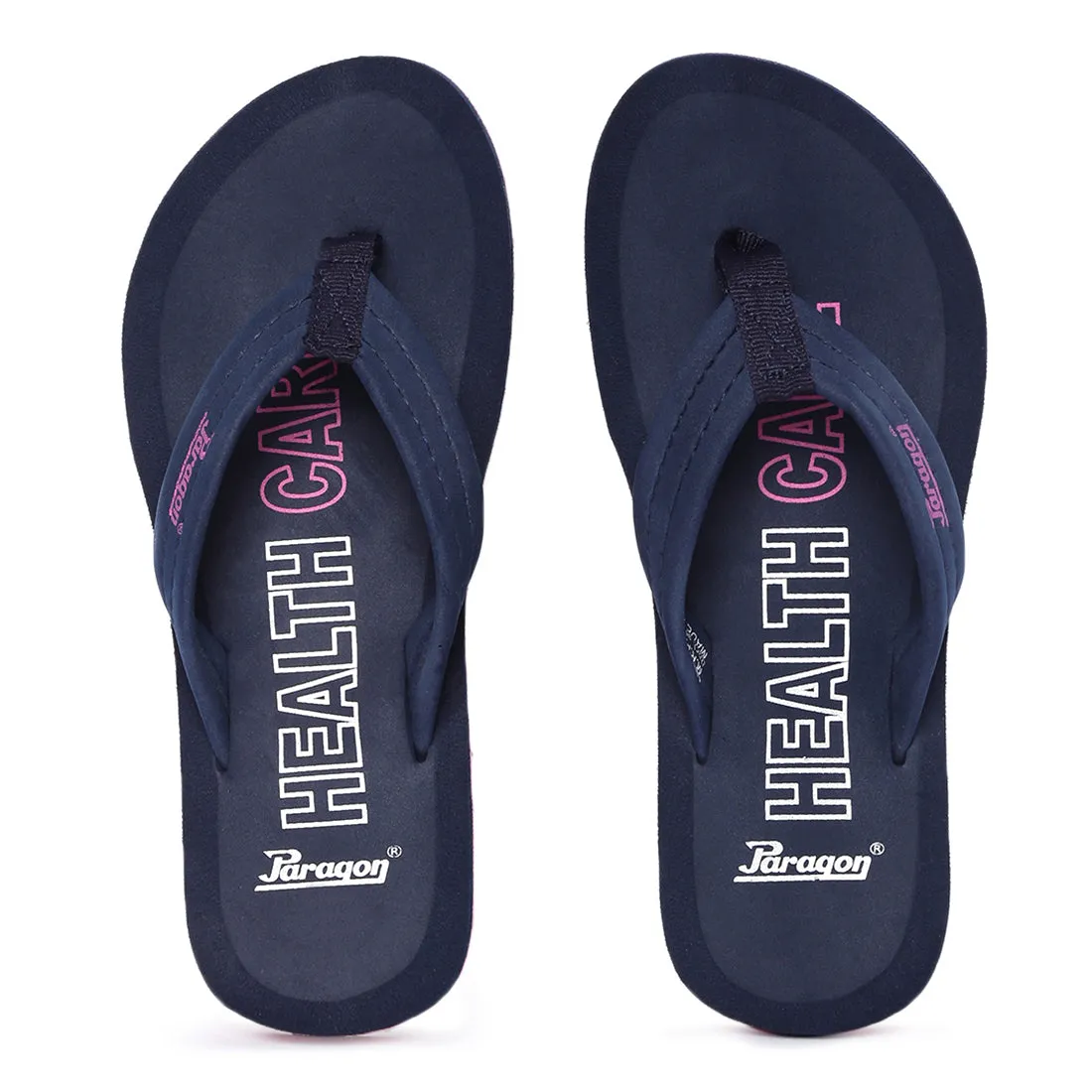 Paragon Casual Footwear for Women | Navy Blue Slippers for Walking & Everyday Use