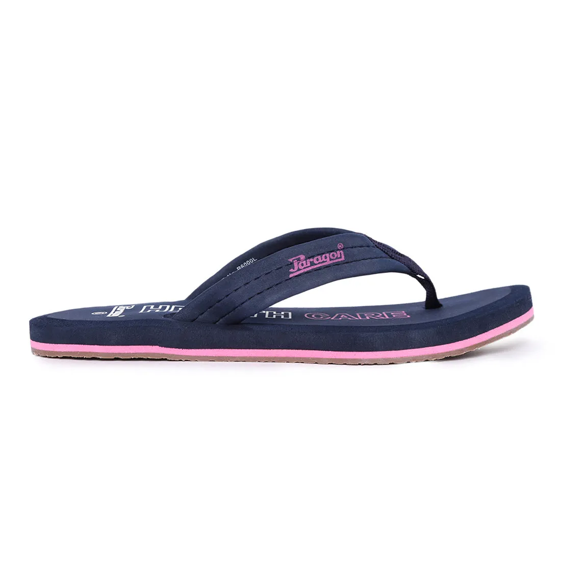 Paragon Casual Footwear for Women | Navy Blue Slippers for Walking & Everyday Use