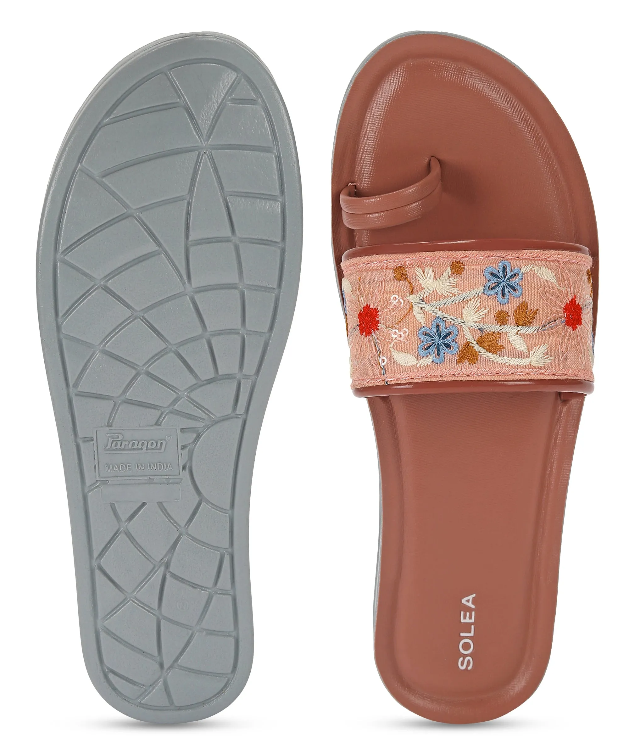 Paragon K7012L Women Casual Slides | Stylish Sliders for Everyday Use for Ladies | Trendy & Comfortable Slippers with Cushioned Soles