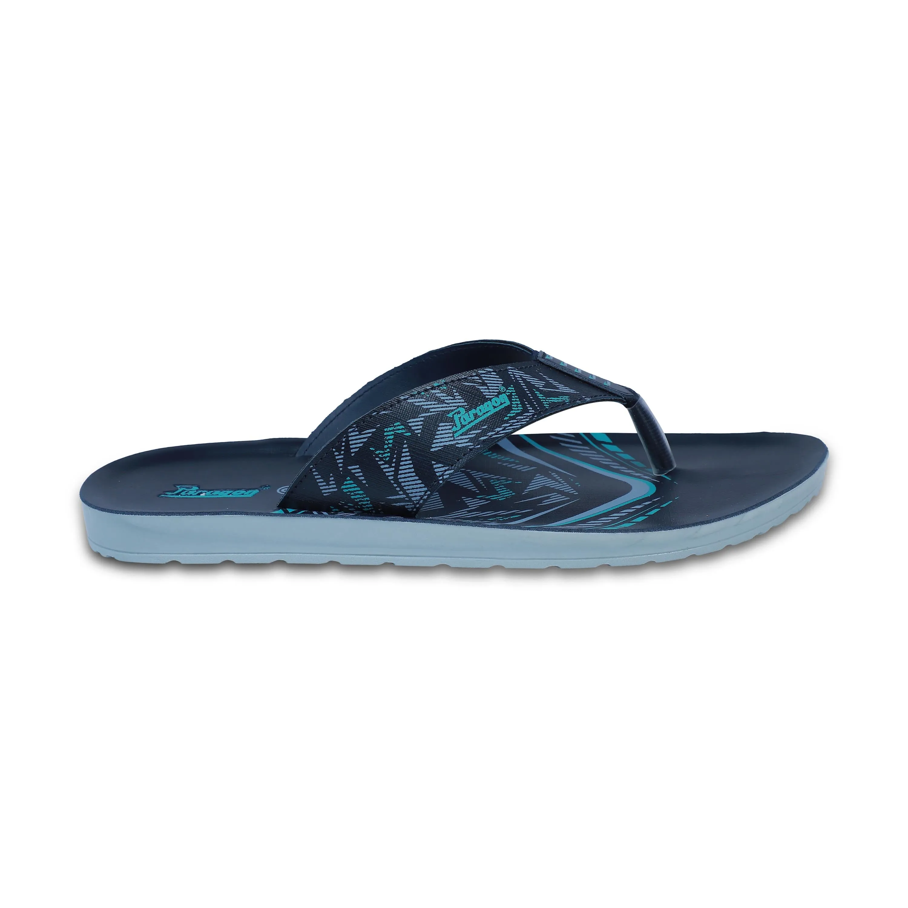 Paragon PUK2216G Men Everyday Lightweight Waterproof Flip Flops Printed Patterns and Extra Sole Support | Casual Flip Flops