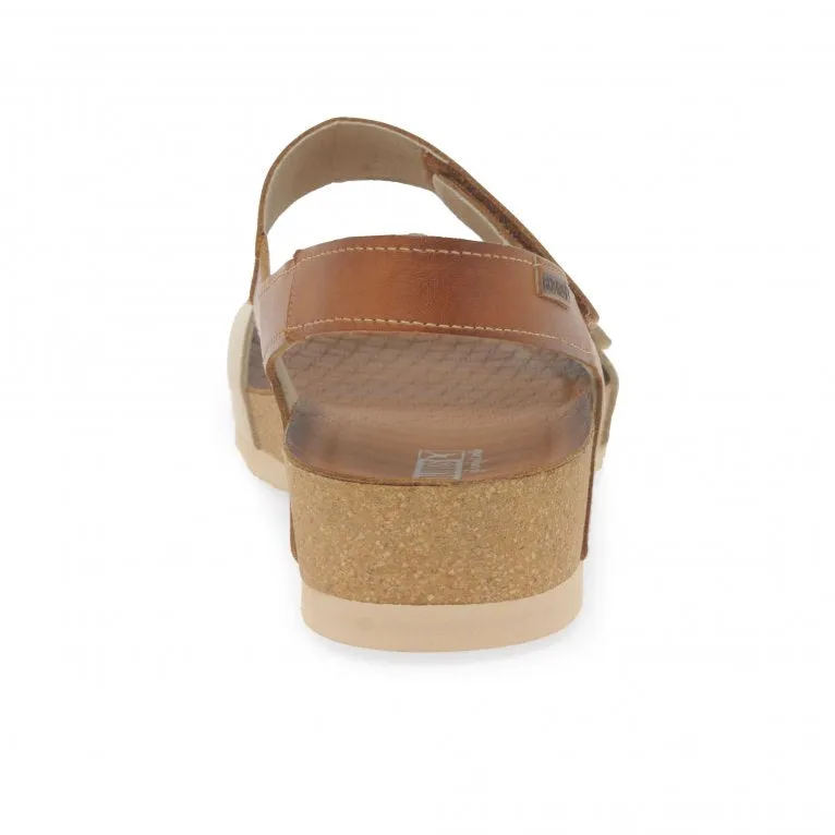 Pikolinos leather wedge sandal mahon