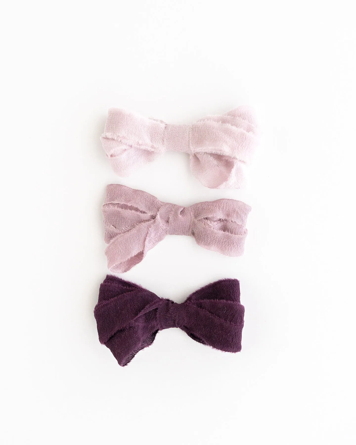 Silk Ribbon Trim in Aubergine