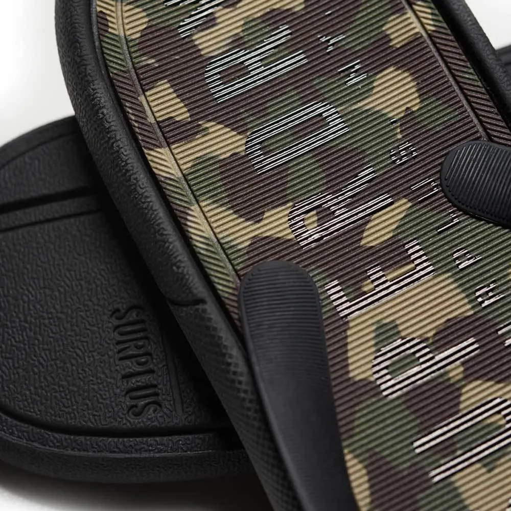 Superdry Surplus Goods Flip-Flops - Classic Camo / Black MF3004SQF2