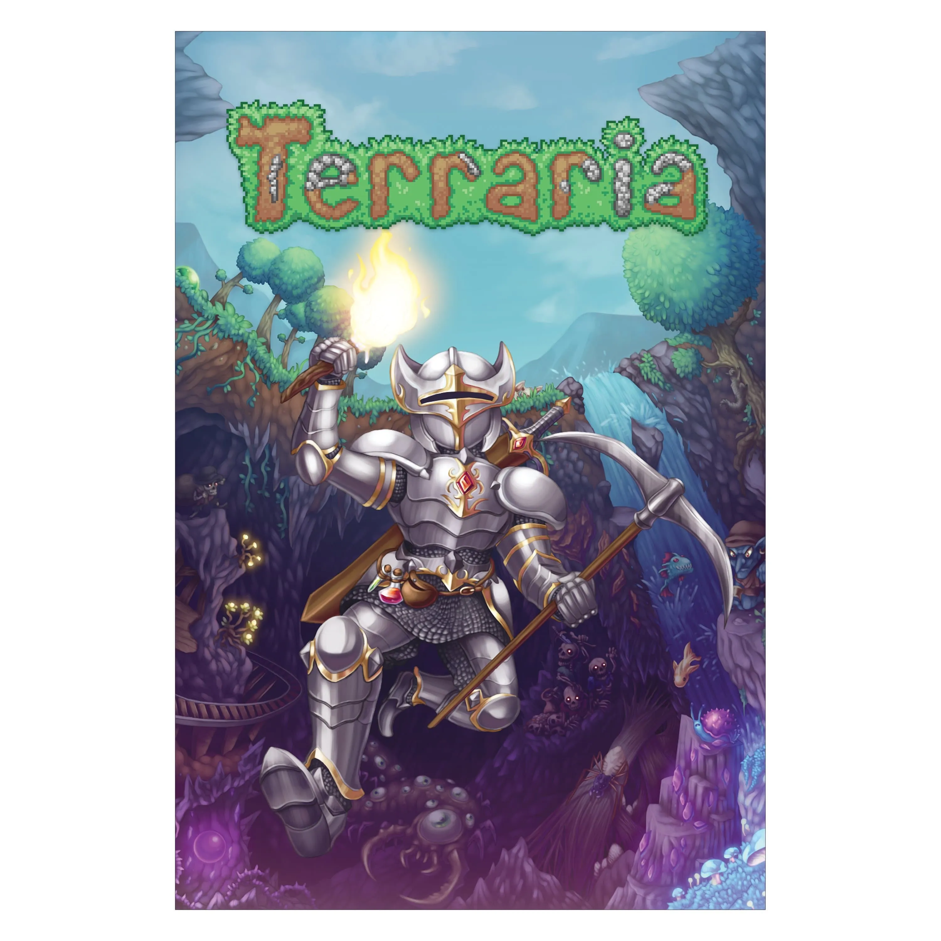 Terraria - Knight Mode Poster