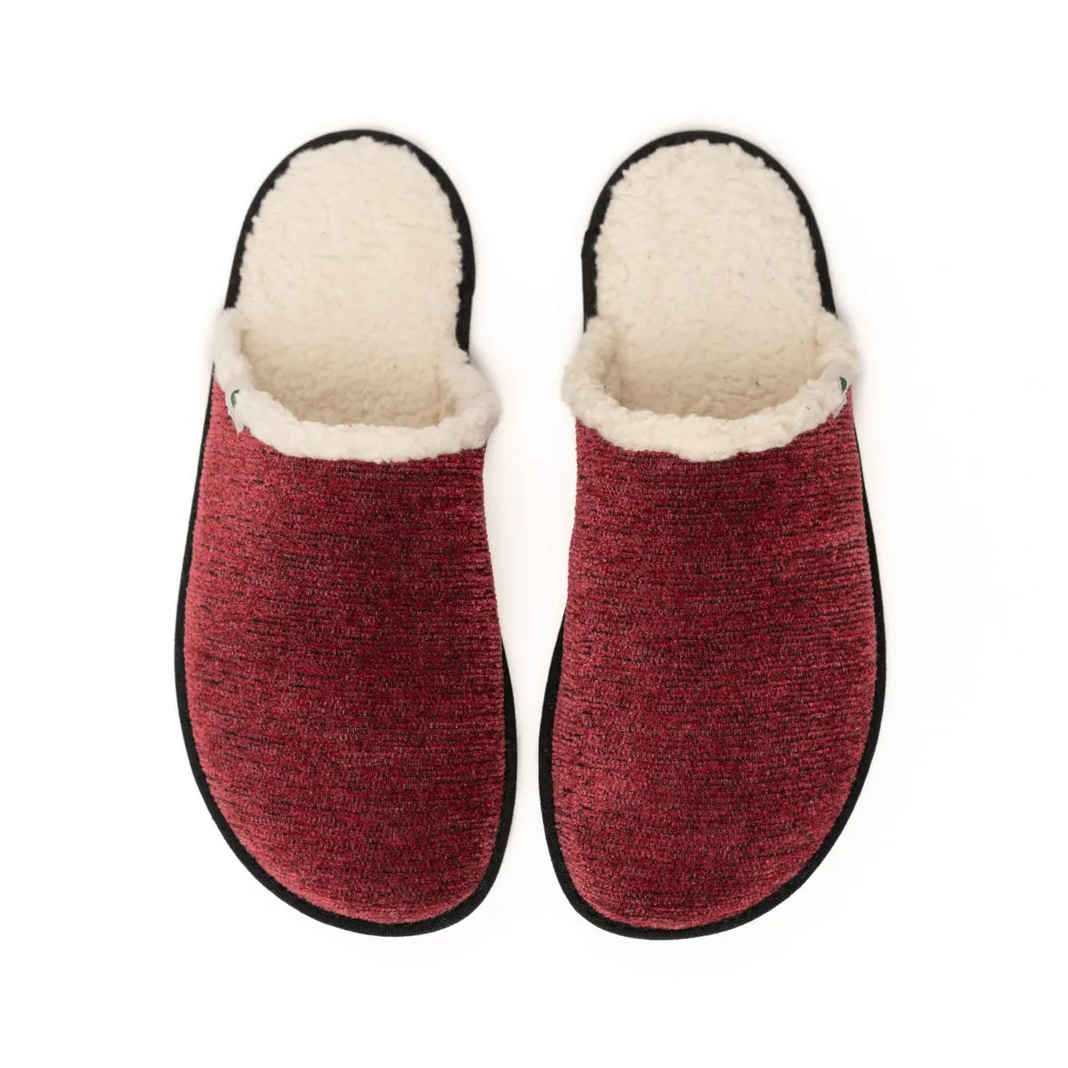 Vegan home slipper bourdeaux SAW007