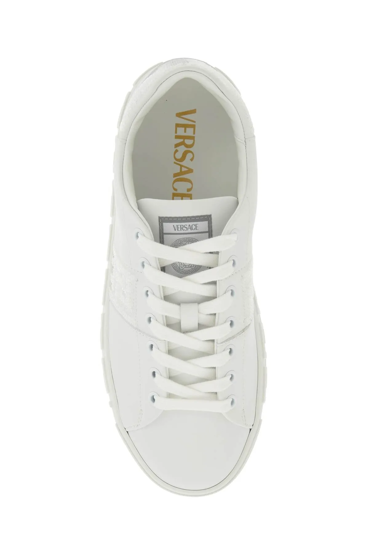 Versace "glittery Greeksneakers