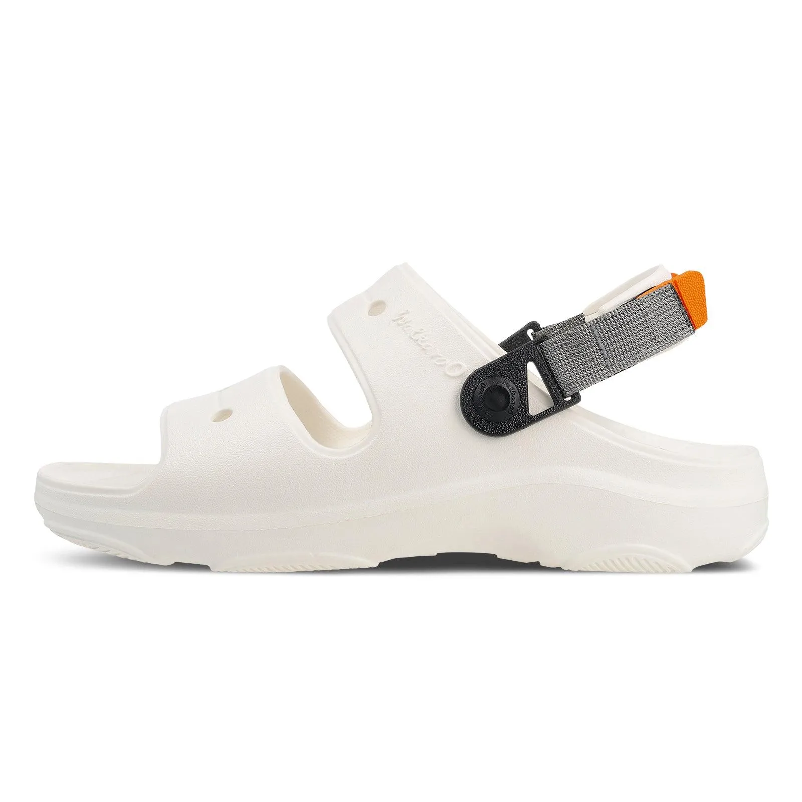 Walkaroo Mens Clogs  - WC8712 White