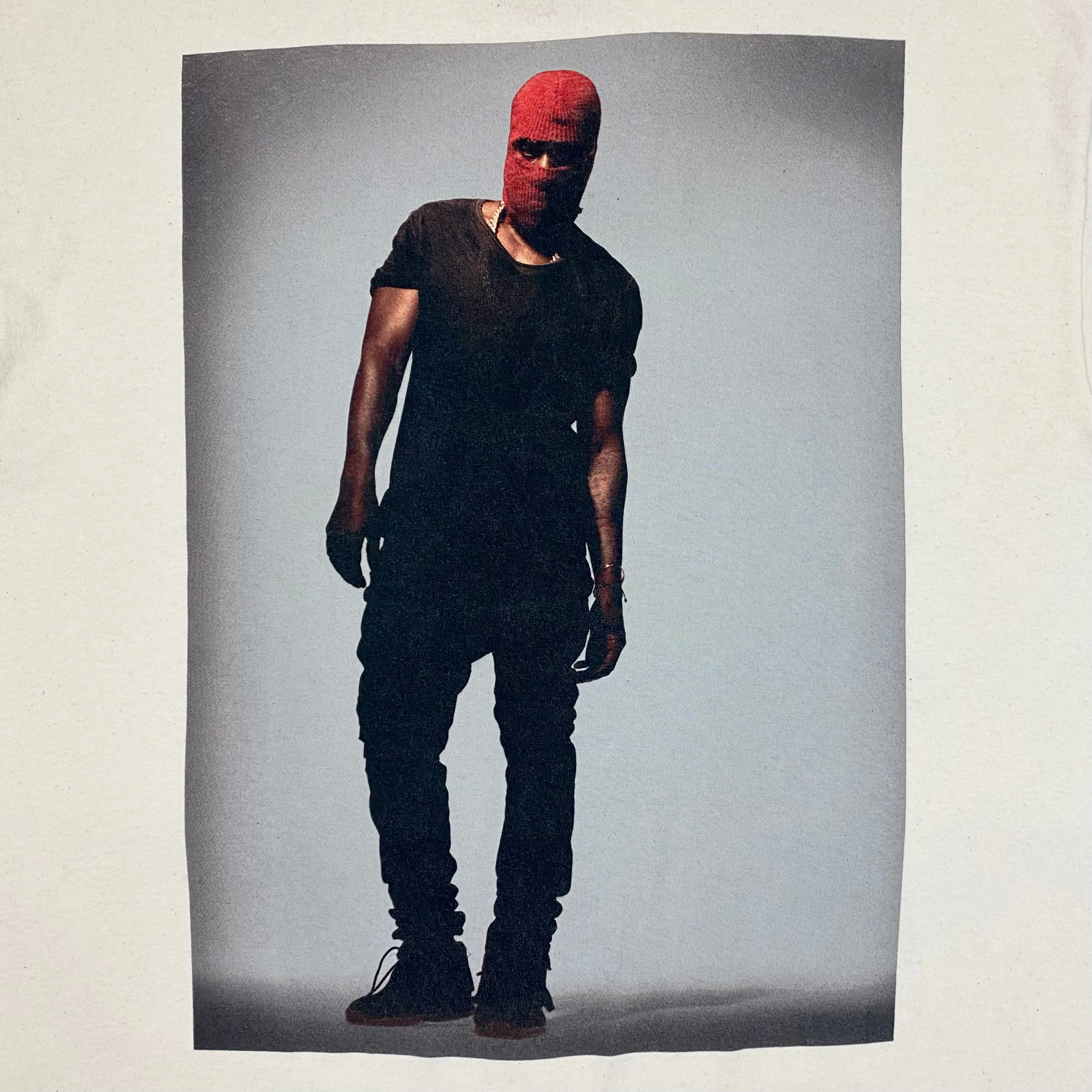 Yeezus Tour 2013 Beige Photo Tee By Nick Knight